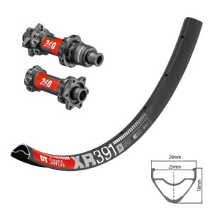 DT Swiss XR391 + DT Swiss 240 EXP SP