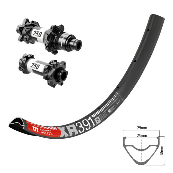 DT Swiss XR391 + DT Swiss 350 SP