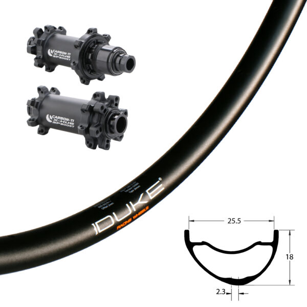 DUKE LUCKY STAR HD 25,5 + CARBON Ti
