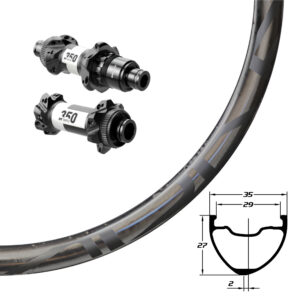 DUKE BACCARA WRX 27 + DT SWISS 350 SP