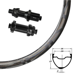 DUKE BACCARA WRX 27 + BARON HUBS