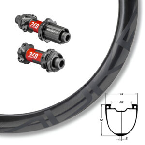 DUKE BACCARA WRX AERO 42 + DT SWISS 240 EXP SP