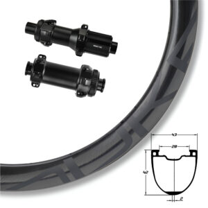 DUKE BACCARA WRX AERO 42 + BARON HUBS