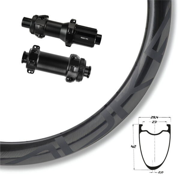 DUKE BACCARA X 42 + BARON HUBS
