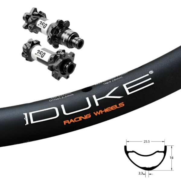 DUKE LUCKY STAR HD 25,5 + DT Swiss 350 SP