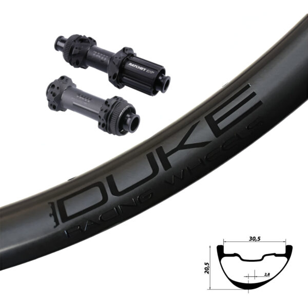 DUKE LUCKY JACK SLS4 30 + DT Swiss 180