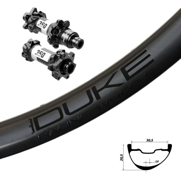 DUKE LUCKY JACK SLS4 30 + DT Swiss 350 SP