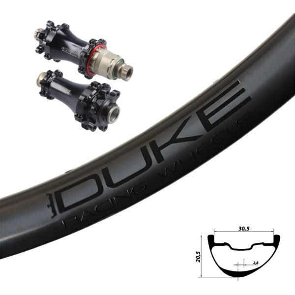 DUKE LUCKY JACK SLS4 30 + EXTRALITE HYPERBOOST 3