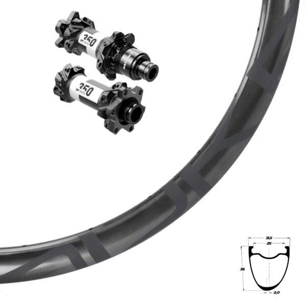 DUKE BACCARA RX 36 + DT SWISS 350 SP