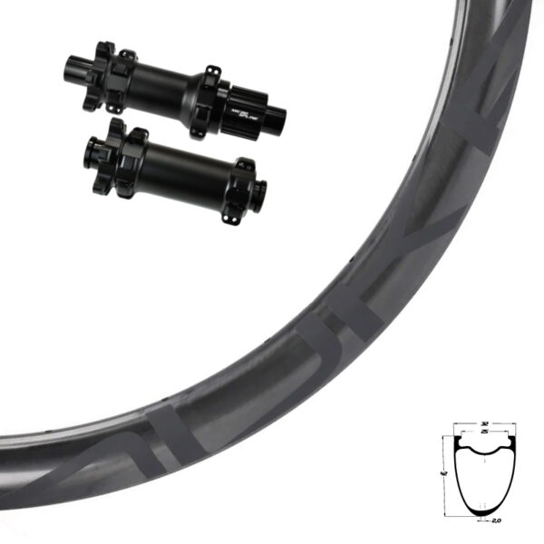 DUKE BACCARA RX 42 + BARON HUBS