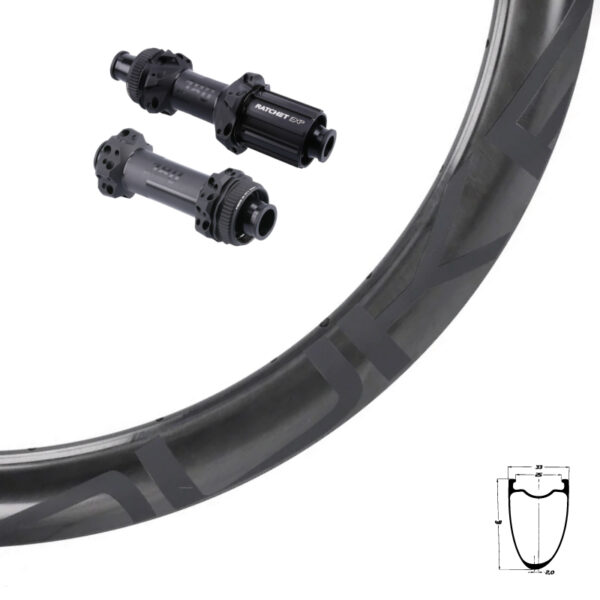 DUKE BACCARA RX 48 + DT SWISS 180