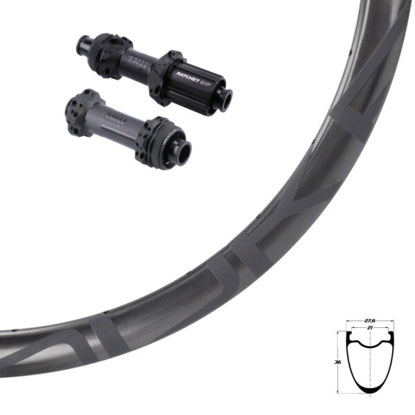 DUKE BACCARA ULTRA 36 + DT SWISS 180