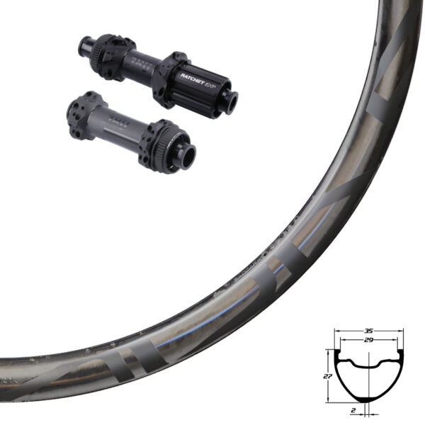 DUKE BACCARA WRX 27 + DT SWISS 180