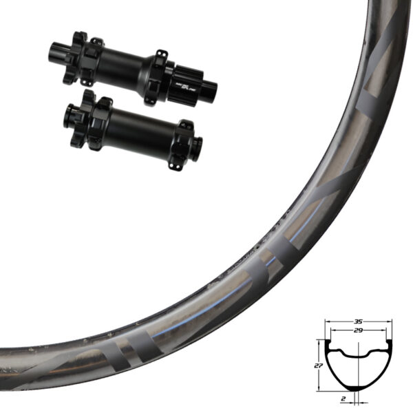 DUKE BACCARA WRX 27 + BARON HUBS