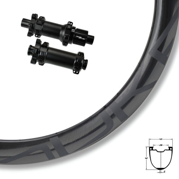 DUKE BACCARA WRX 42 + BARON HUBS