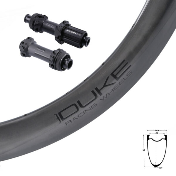 DUKE BACCARA X 48 + DT SWISS 180