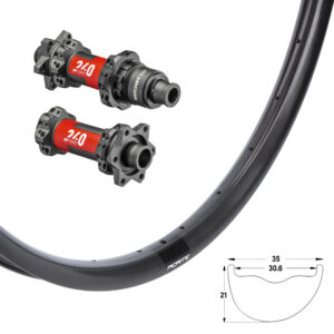 PORTE RATHE UL 30.6 240gr  + DT Swiss 240 EXP SP